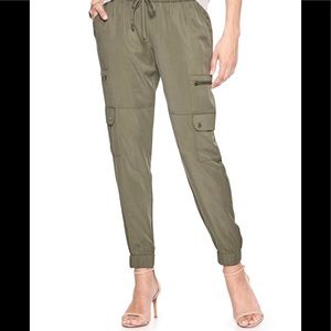 Banana Republic Green Soft Cargo Pants